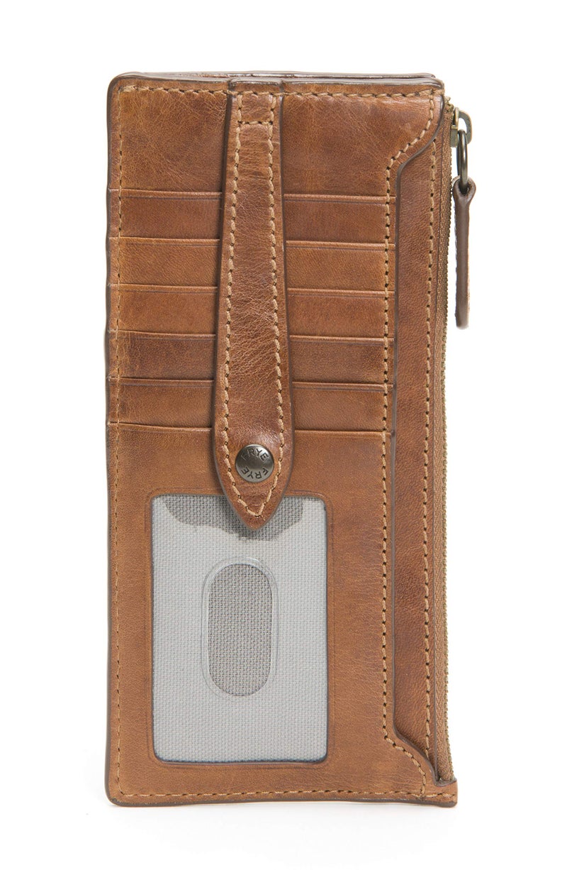 Frye Women's Melissa Snap Card Wallet, Stylish Design with Holder & Slots, Compact for Purse - Image 3